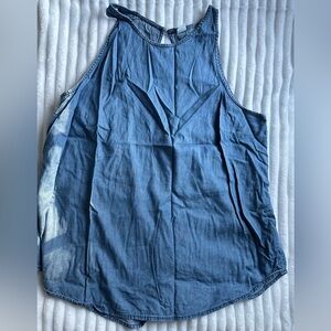 Old Navy Faux Denim Tank